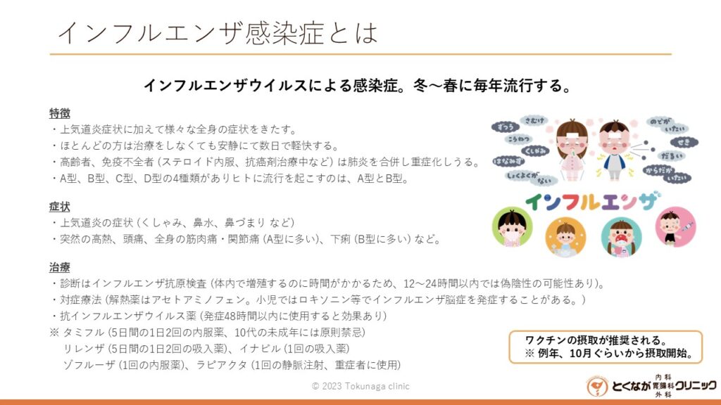 インフルエンザ感染症 のイメージ画像