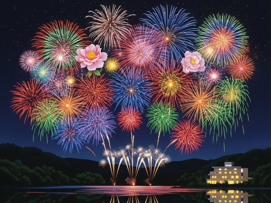 江津湖花火大会 の画像