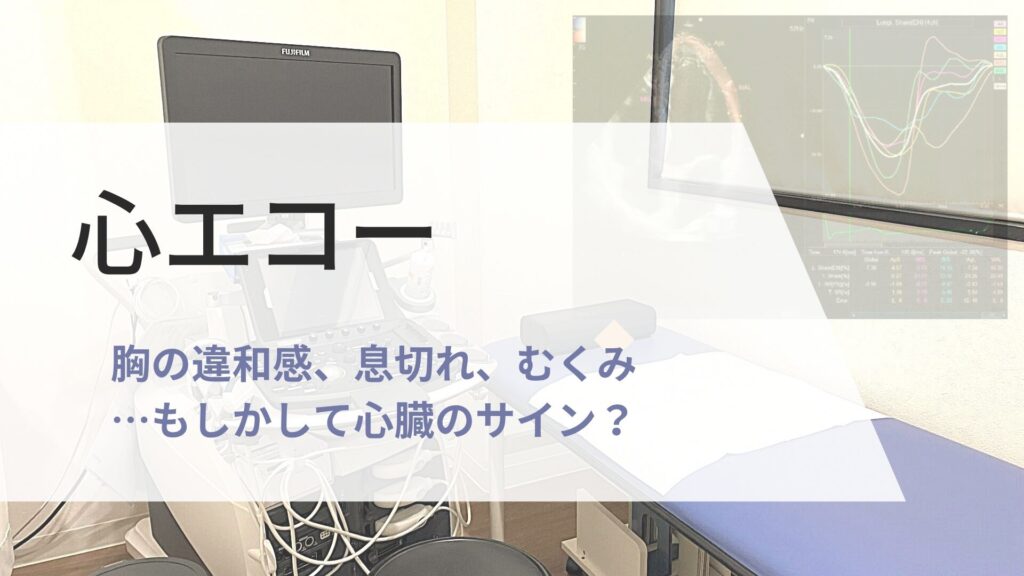心エコー　の画像検査