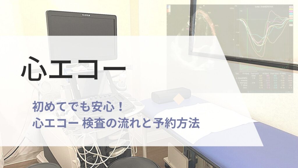 心エコー 検査の画像